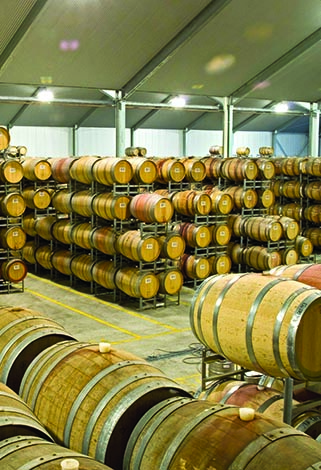 追亿 澳洲  澳大利亚红酒 酒窖 橡木桶